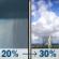 Friday: A slight chance of rain showers between 11am and noon, then a chance of showers and thunderstorms. Mostly sunny, with a high near 90. West southwest wind 5 to 10 mph. Chance of precipitation is 30%. Friday: Slight Chance Rain Showers then Chance Showers And Thunderstorms