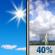 Wednesday: Sunny then Chance Showers And Thunderstorms