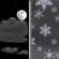 Saturday Night: Partly Cloudy then Slight Chance Rain And Snow Showers