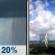 Sunday: Slight Chance Rain Showers then Slight Chance Showers And Thunderstorms