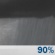 Tonight: Rain showers. Cloudy, with a low around 41. East wind 5 to 10 mph. Chance of precipitation is 90%. New rainfall amounts between a quarter and half of an inch possible. Tonight: Rain Showers